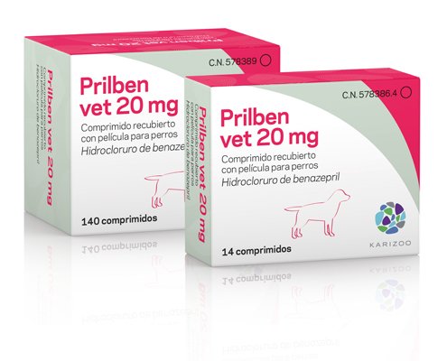 Eficacia Paloma globo PRILBEN® vet 20 mg - Laboratorios Karizoo